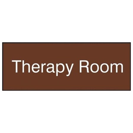 Accuform 8 in W x 3 in H, Engraved Plastic PSG919BR